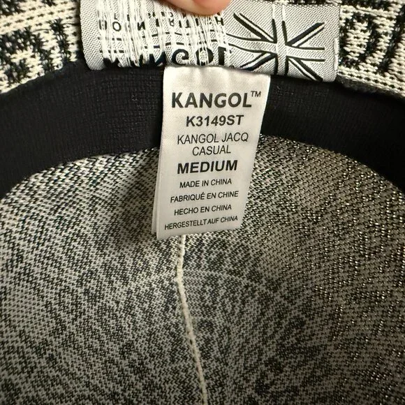 Kangol Jacquard Knit Logo All Over Bermuda Casual Bucket Hat - Picture 5 of 7